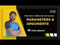 10 Function Parameters Arguments In JavaScript Malayalam Tutorials Web Diary
