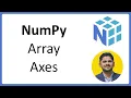 16 Axis in NumPy Arrays Complete Python NumPy Tutorial for Data Science Amit Thinks