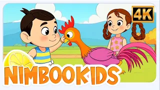 Kukdoo Koo Poem, कुकडू कू, Hindi Rhymes for Babies and Kids Songs