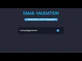 Email Validation Using Html CSS Javascript