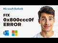 How To FIX Outlook Error 0x800ccc0f Easiest Way 2026 Guide