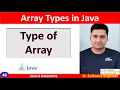 Types of array in java