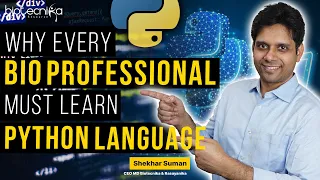 Why Every Bioprofessional Must Learn Python Programing Language