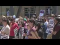 Protesters rally at UCSD over cuts to research funding