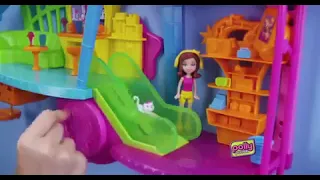 Polly Pocket Polly s Wall Party Playsets 2nd Edition Dolls Commercials 2013 HU