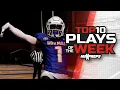 Top 10 High School Football Plays of Weeks 1-2 2022 Season