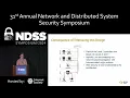 NDSS 2024 - Compromising Industrial Processes using Web-Based Programmable Logic Controller Malware
