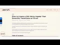 How to Create a CSS Sticky Header with Smooth Scrolling Effects