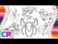 Spiderman Superhero Coloring Power of - Crest NCS Release