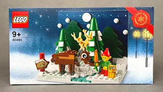 LEGO 40484 | PODWÓRKO ŚWIĘTEGO MIKOŁAJA | RECENZJA