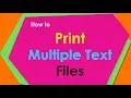 How to Print Text on a File Using Batch