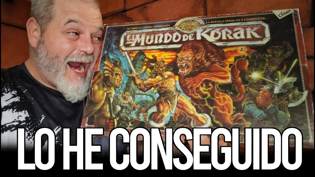 Mundo de Korak UNBOXING un pedacito de historia #elmundodekorak #juegodemesa #juegosdelos90
