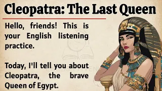 Cleopatra's Story || Learn English Through Story 🔥 || English Listening Practice ✅ || Graded Reader