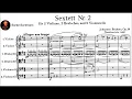 Johannes Brahms - String Sextet, No. 2, Op. 36 (1865)