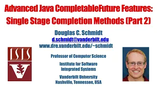 Advanced Java CompletableFuture Features Single Stage Completion Methods Part 2
