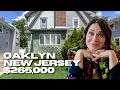 Updated AFFORDABLE Twin in Oaklyn NJ 25 E Clinton Ave for 265K