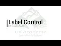 Label Control in Visual Studio C