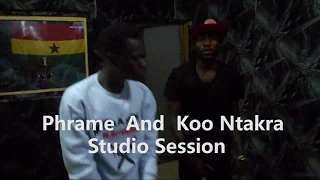 phrame u0026 koo ntakra dagrafa studio session 
