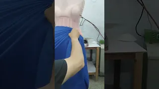 تعليم درابيه على الجيبه من طرق التشكيل على المانيكان تعليم تفصيل السواريه موضه Fashion Wedding 