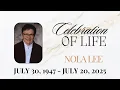 Nola Lee Celebration of Life Service 11 AM at Faith Lutheran Church