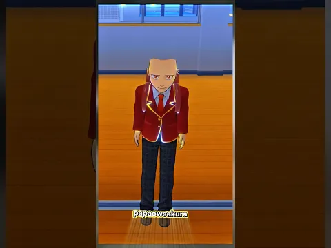 pantesan botak sering terlambat #sakuraschoolsimulator