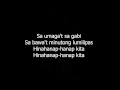 Download Lagu Hinahanap-hanap Kita - Daniel Padilla Lyrics