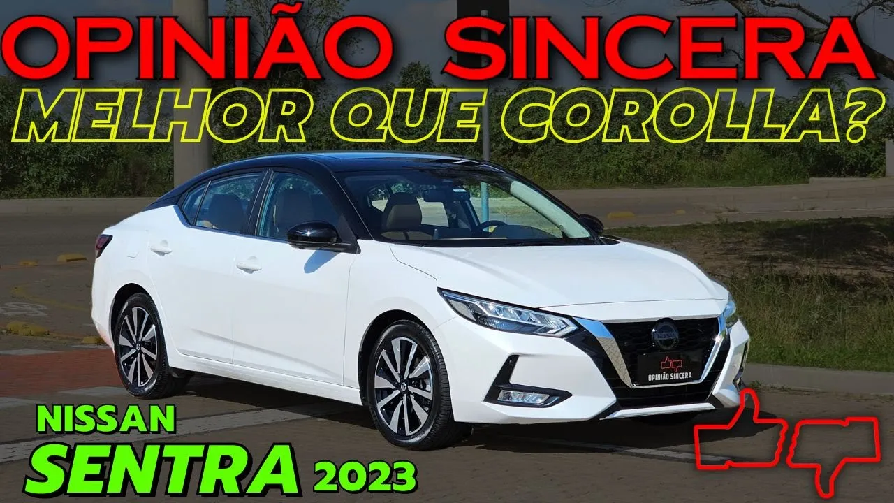 Nissan Sentra 2023 - Melhor sedan médio? Pode vender mais que Corolla? Preço, detalhes, consumo