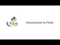 Introduction To Flask Web Framework Understanding A Sample Flask Web Application Skeleton
