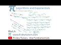 A Level Maths - Logarithms and Exponentials 2 Using Logarithms EXAM QUESTIONS