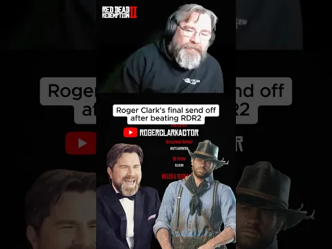 Roger Clark's final send off after beating RDR2
