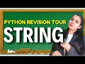 Complete PYTHON STRING ONE SHOT Complete STRING in One Class Class 12 Computer Science