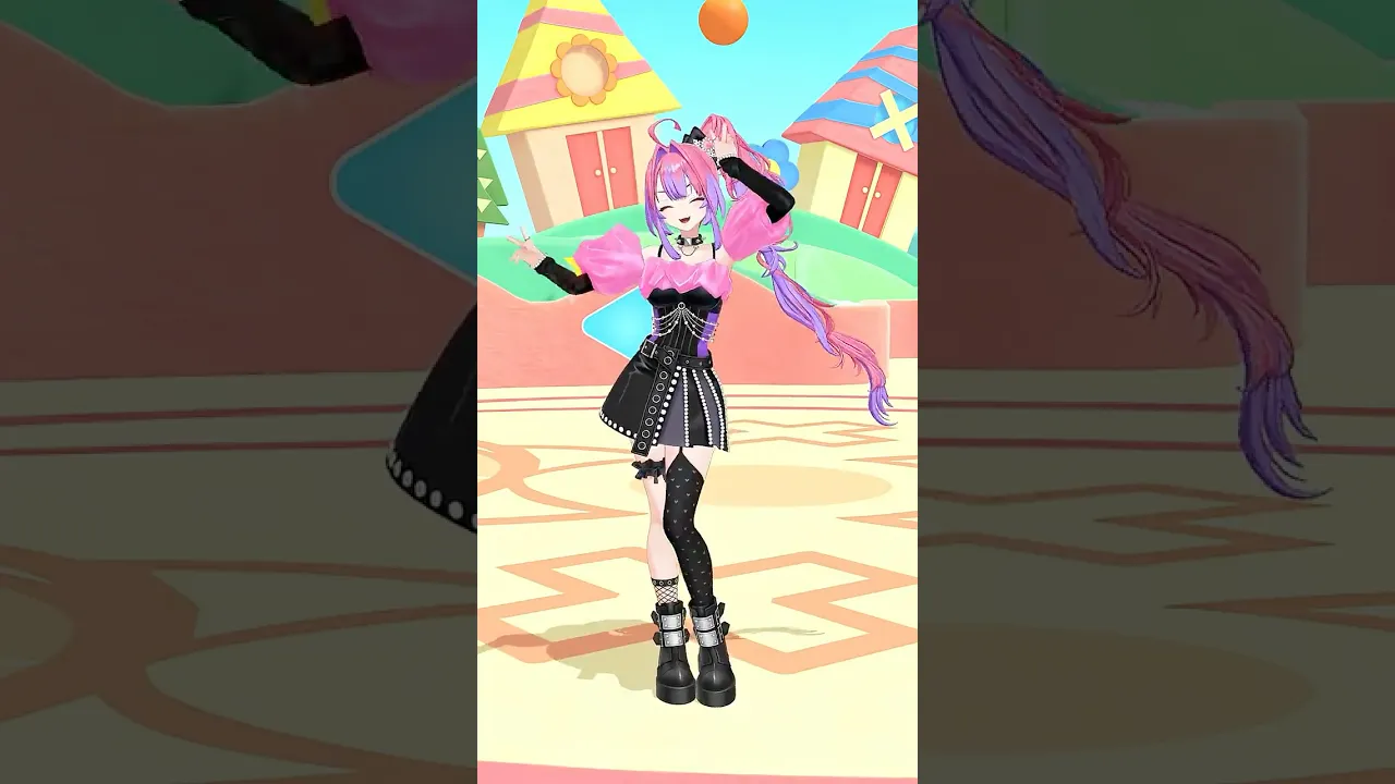 キュートなキューたい踊ってみた🎀【#綺々羅々ヴィヴィ】#vtuber #hololive #dance #shorts #きゅーすと