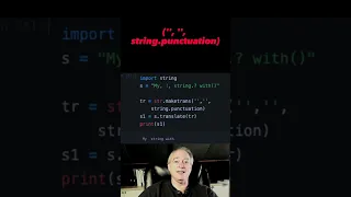 Remove ALL punctuation from Python string