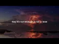 Love is Pain - FINNEAS (Lyrics Video)