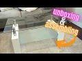 Unboxing Assembling the Btrpily Modern Rectangle Coffee Table Amazon Furniture Build