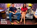 Callum Turner And Monica Barbaro Can t Stop Laughing On Their Dream Date The Dodo