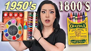 I Used VINTAGE Art Supplies For A Week...