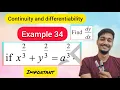 Continuity and differentiability example 34 Example 34 chapter 5 class 12