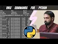 Unix Commands to run Python codes Python using command prompt in Windows Mac n Ubuntu