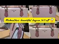 Unboxing Michael Kors Chic and classic Marilyn Medium Leather Satchel on 70 off