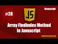 Find index method javascript Javascript find index method Find index method Javascript