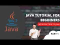 Java tutorial for beginners - Introduction to Java Part 1 XPERGE