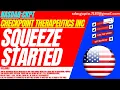 SQUEEZE STARTED CKPT STOCK ANALYSIS CHECKPOINT THERAPEUTICS STOCK