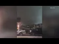 Temple Texas tornado footage What residents saw heard and felt