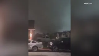 Temple Texas tornado footage What residents saw heard and felt