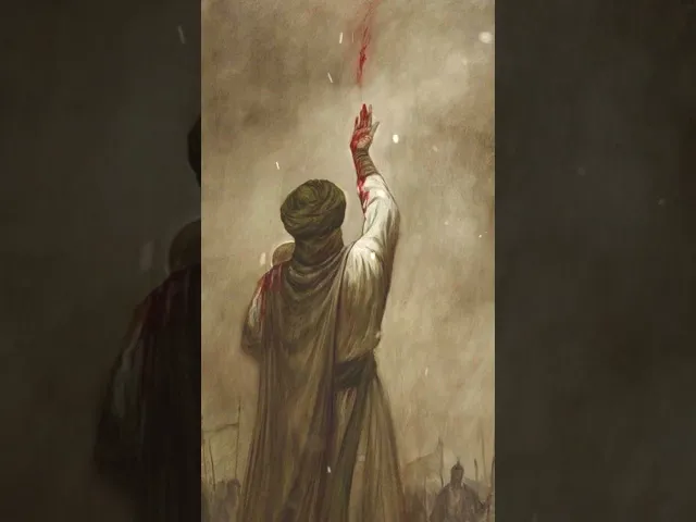 ⁣استشهاد عبد الله الرضيع (عليه السلام) في كربلاء
