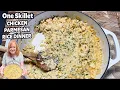 One Skillet PARMESAN CHICKEN RICE Dinner