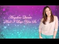 Download Lagu And I Love You So Lyrics - Angeline Quinto