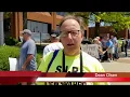SJR writers march for a union contract
