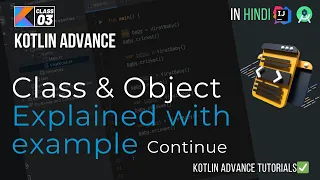 03 Class and Object Car in Kotlin Object Oriented Programming - OOPS Advance Kotlin Tutorials